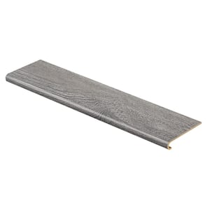 Aiden Platinum/Alberta Spruce/Baneberry Oak 47 in. L x 12.15 in. W x 2.28 in. T Laminate Stair Tread Cover Adhesive