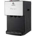 A12 Countertop Bottleless Water Dispenser, 3 Temperatures, Self-Cleaning, Stainless Steel
