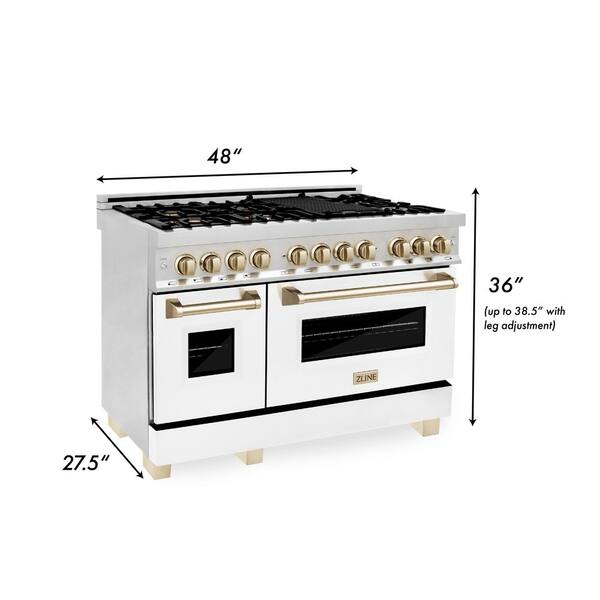 zline 48 gas range