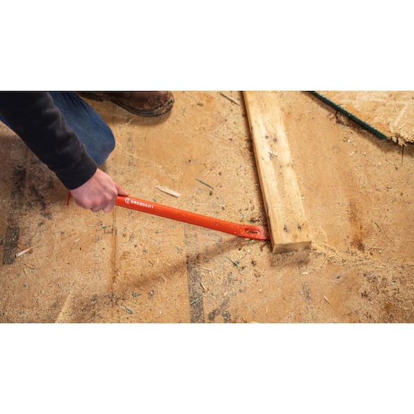 Crescent 18 in. Steel Wrecking Bar PB18 - The Home Depot
