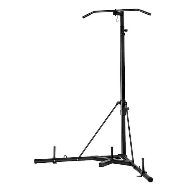 VEVOR 2-in-1 Punching Bag Stand Steel Workout Equipment Adjustable Height Boxing Punching Bag Stand, Holds Up to 400 lbs.