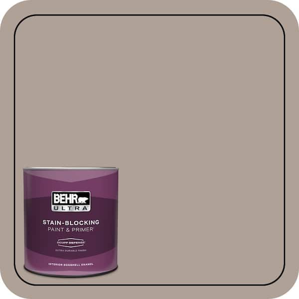 BEHR ULTRA 1 qt. #N180-4 Moleskin Extra Durable Eggshell Enamel Interior Paint & Primer