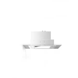 60 in. 1000 CFM Cabinet Insert Vent Hood with Lights in White