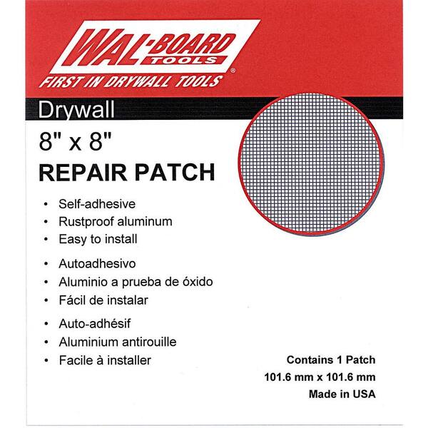 Wal-Board Tools 8 in. x 8 in. Drywall Self Adhesive Wall Repair Patch