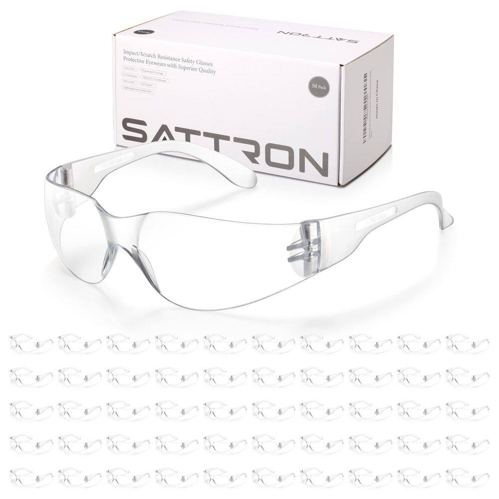 Safety Glasses (24-Pack), Clear Anti-Scratch Impact-Resistant Protective Eyewear, ANSI Z87. 1 Certified price history on PriceWatchPro
