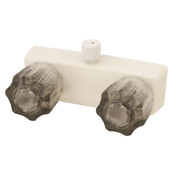 Empire Brass Shower Valve - 4 in., Biscuit D-Spud