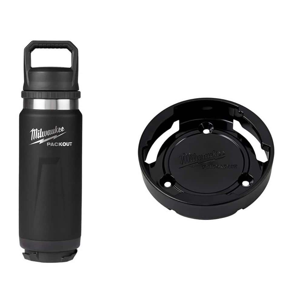 PACKOUT BLACK 24 oz. Insulated Bottle W/PACKOUT Mount price history on PriceWatchPro