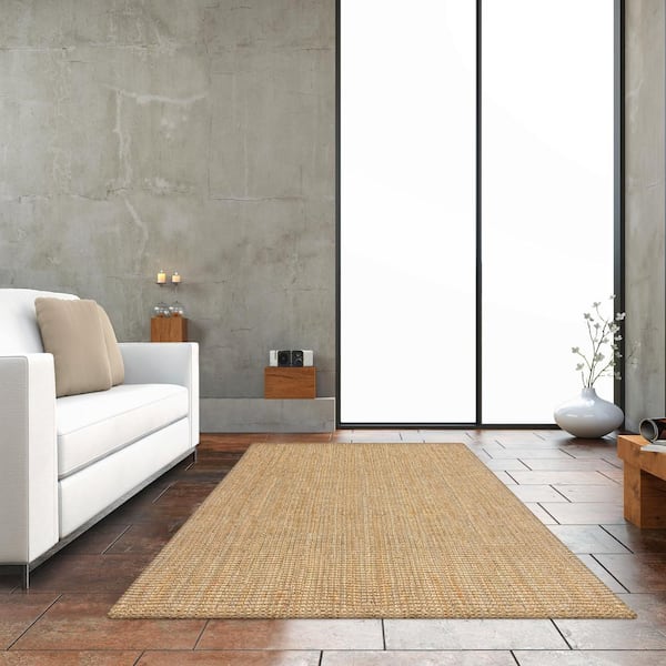 Raleigh Jute Boucle Doormat 3 ft. x 5 ft. Indoor Area Rug