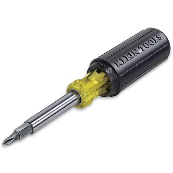 Diva LED+ Dimmer Switch for Dimmable LED, White, Klein 11-in-1 Multi Bit Screwdriver and Nut Driver (DVCL-6PKR-KSD)