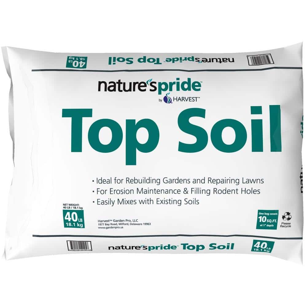 Garden Pro 40 lb. Top Soil TOP40N - The Home Depot