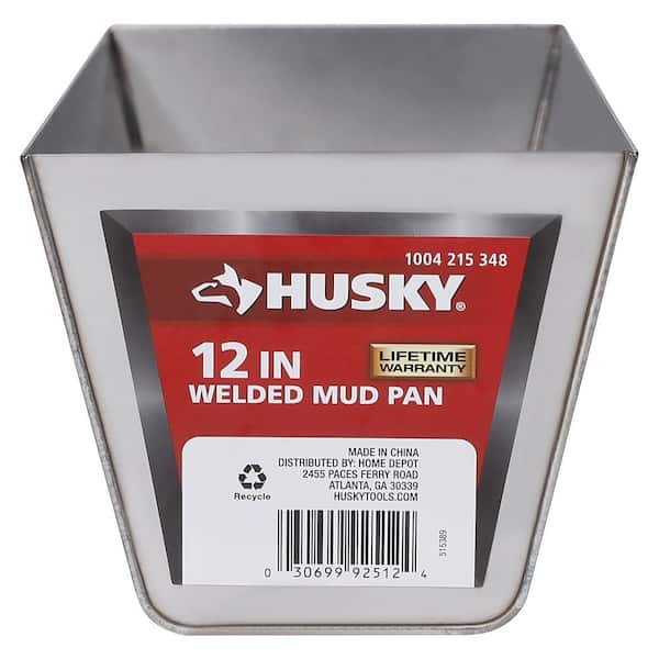 12 in. Stainless Steel Laser Welded Mud Pan