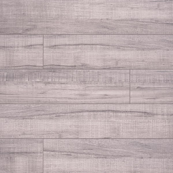MSI Belmond Pearl 8 in. x 40 in. Matte Ceramic Wood Look Floor and Wall Tile (11.11 sq. ft./Case)