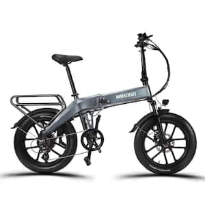 Electric Bike for Adults 500W, 20 Inch Fat Tire Ebike 31 MPH & 50-60 Miles  Commuter E Bike, 48V 20AH Electric Bicycle