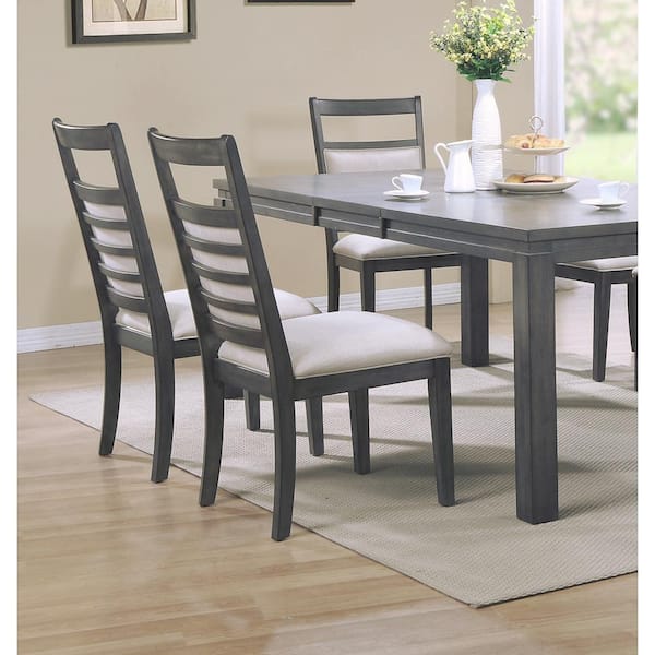 Weathered best sale gray chairs