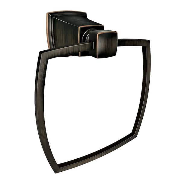 Boardwalk Wall Mounted Towel Ring in Mediterranean Bronze