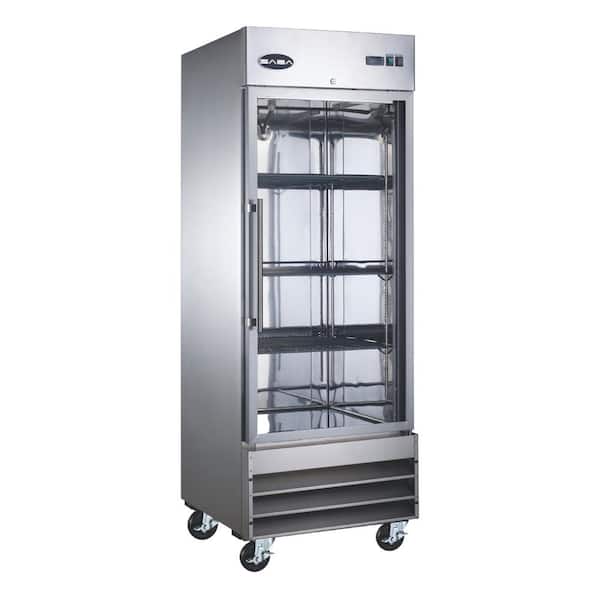 29 in. W 23 cu. ft. Freezerless Commercial Refrigerator in Stainless Steel