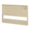 South Shore Fusion Bleached Oak 62.25 in. Headboard 16409