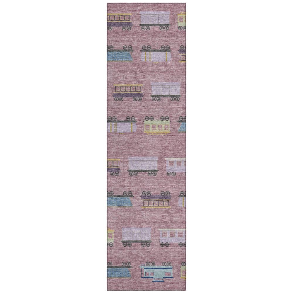 Chantille Machine Washable Indoor/Outdoor Abstract ACN2621 Blush 2 ft. x 7 ft. Runner Rug price history on PriceWatchPro