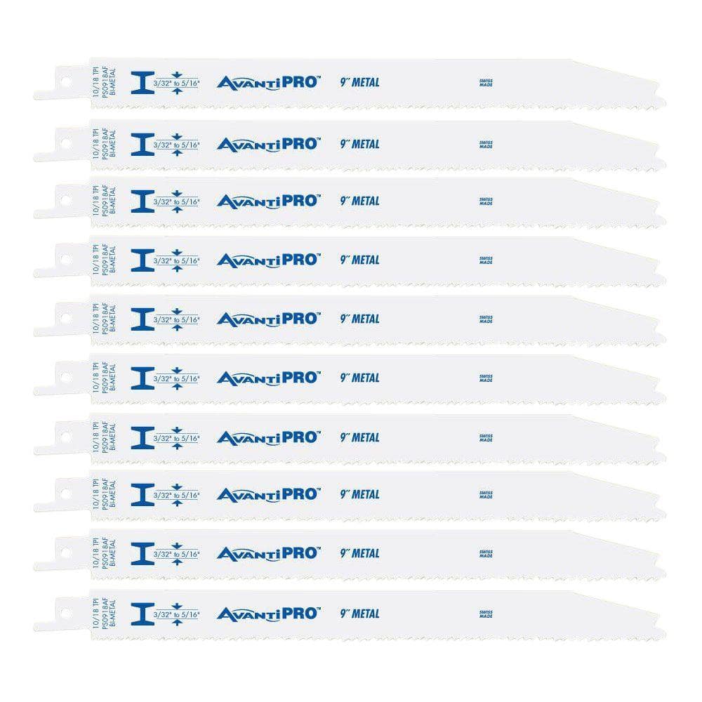 UPC 008925098478 product image for 9 in. 14/18 TPI Bi-Metal Reciprocating Saw Blades for Thick to Medium Metal Cutt | upcitemdb.com