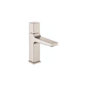 Metropol Single Hole Single-Handle Bathroom Faucet in Brushed Nickel