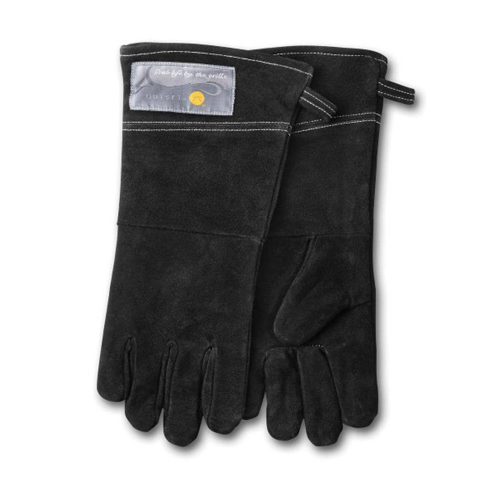 15 in. S/2 Grill Leather Gloves in Black price history on PriceWatchPro