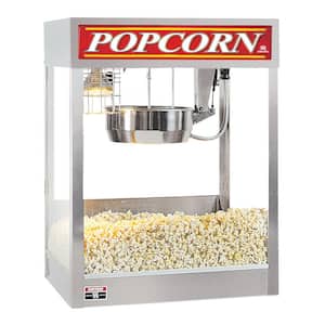 16 oz. Merchant Counter Model Popper: 3150-Watt 16 oz. Stainless Steel Popcorn Machine