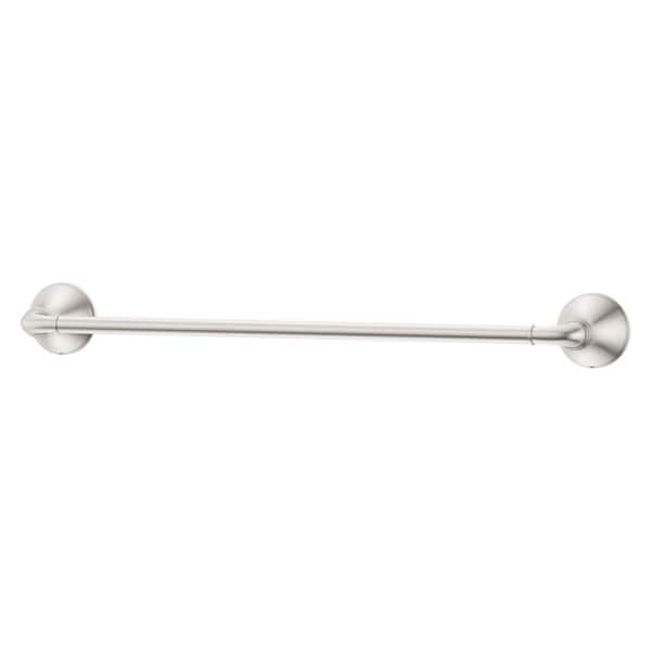Pfister Visalia 24 in. Wall-Mount Towel Bar in Spot Defense Brushed Nickel