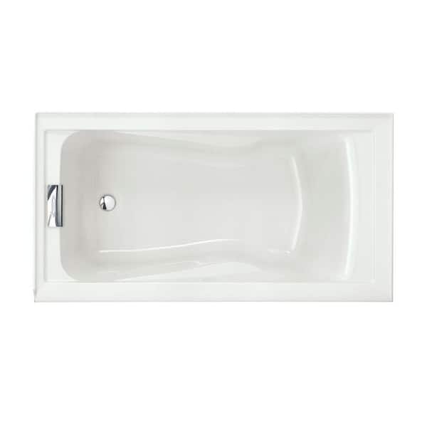 American Standard Evolution 60 in. x 32 in. Soaking Bathtub with Left Hand Drain in White