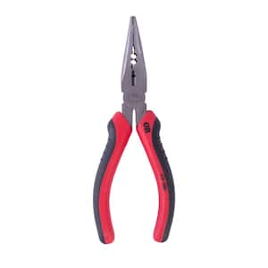 Long Nose Pliers with Cutter and Crimper