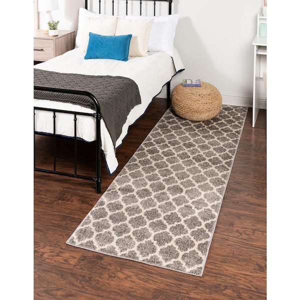 Unique Loom Anti-Slip Rug Pad, 2' x 6', Off-White 