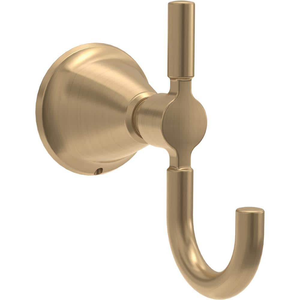 Delta Lorna J-Hook Wall Mount Double Robe/Towel Hook Bath Hardware