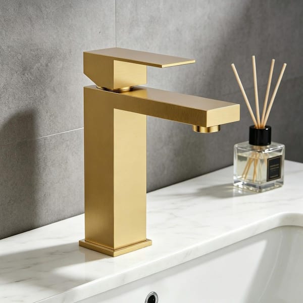 Maincraft Lidbury Single Handle Low-Arc Single Hole Bathroom Sink
