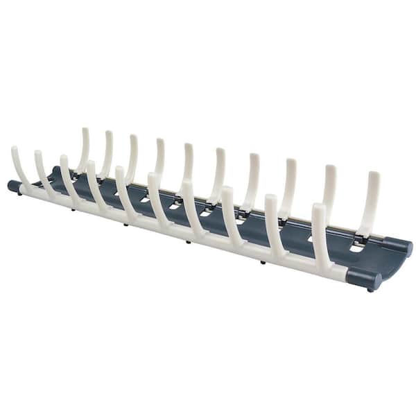 Ultra Compact Gray Folding Dish Rack (2-Pack)