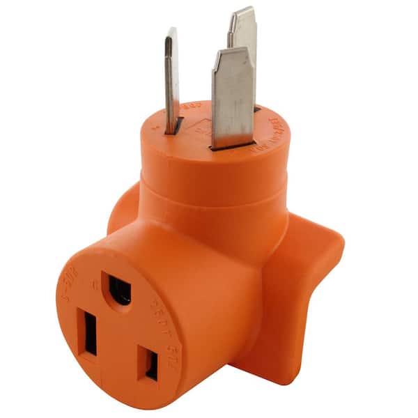 AC WORKS 50 Amp Welder Outlet 1050 Plug to 50 Amp 650 Welder Adapter