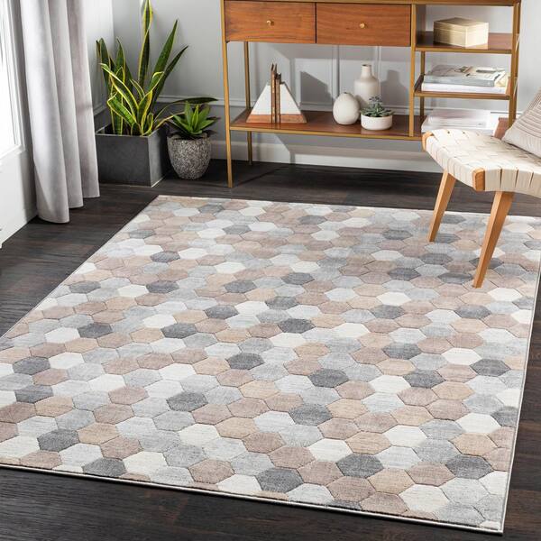 rugs beige and grey