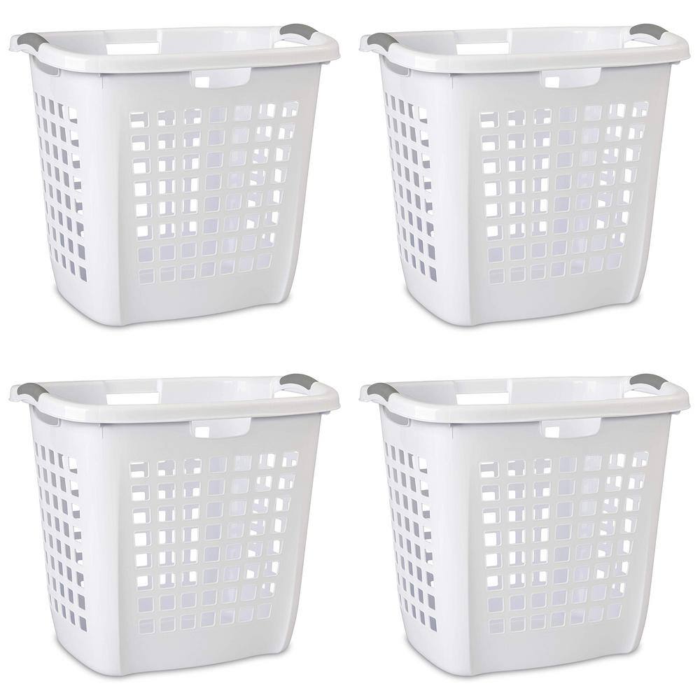 Extra large hamper plastic laundry basket laundry bucket dirty clothes  tweezers rattan household bathroom dirty clothes storage