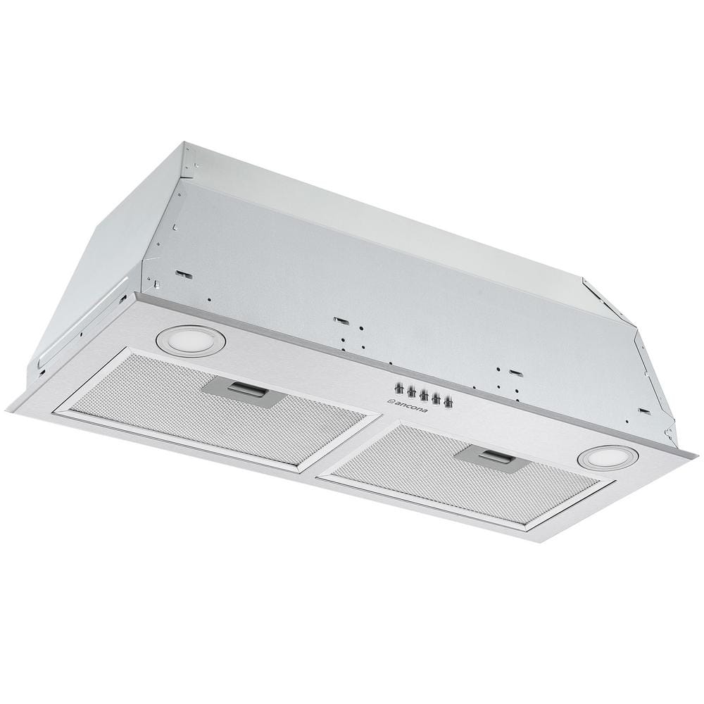 28.5 in. 280 CFM Ducted Insert Range Hood in Stainless Steel