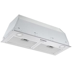 28.5 in. 440 CFM Ducted Build-In Range Hood in Stainless Steel