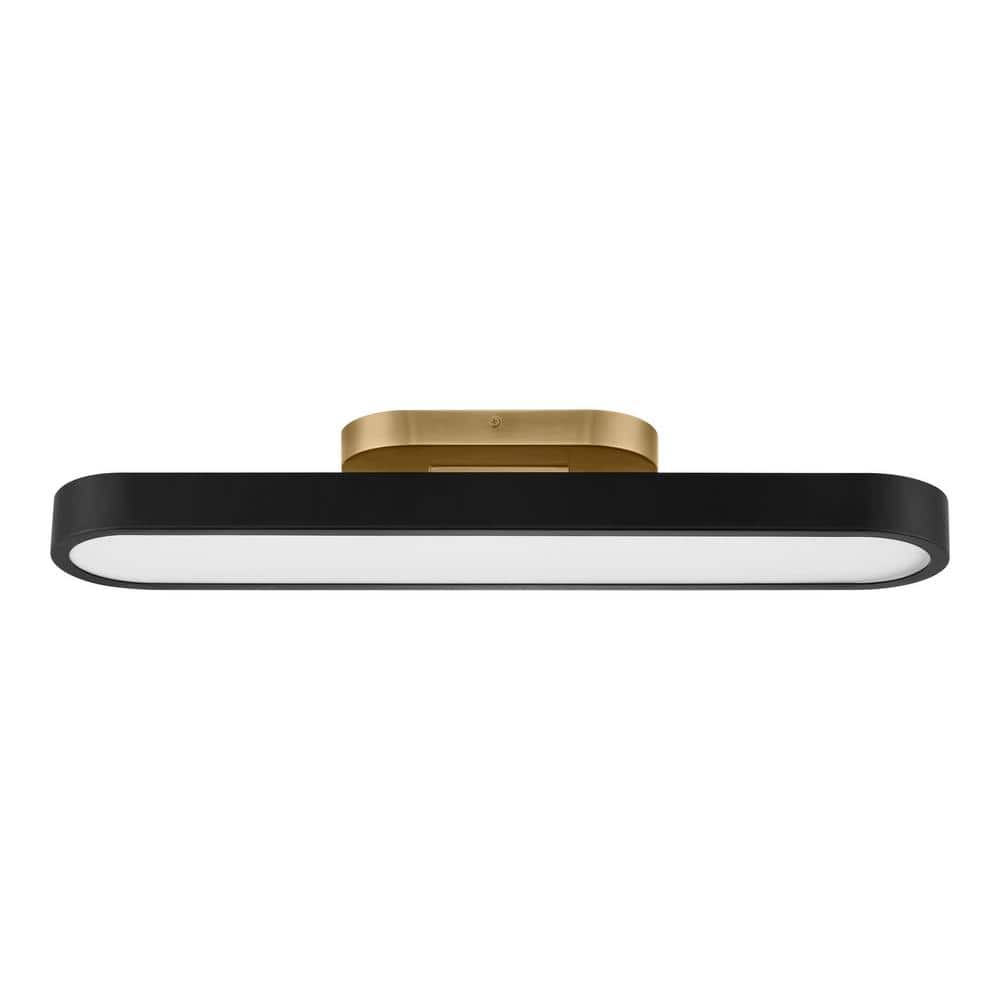 4407BCVIDB ダークブラウン VidaLite Modern LED Track Light, 7W Four Bulb Fixed Rail