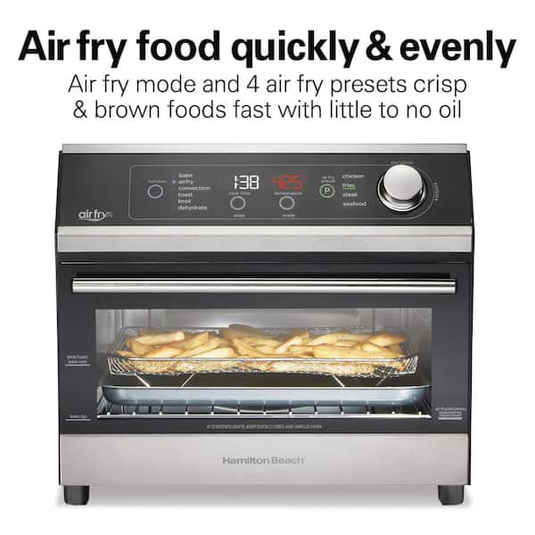 KitchenAid 6-Slice Black Convection Toaster Oven (1800-Watt) in the Toaster  Ovens department at