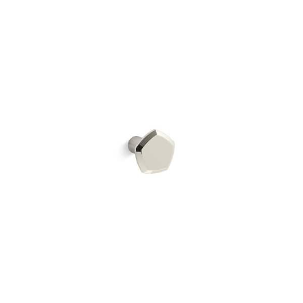KOHLER Occasion 1.625 in. Vibrant Polished Nickel Cabinet Knob