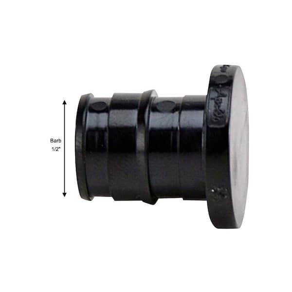 Collettori A Crimpare Pex Poly Barb EFIELD - 10 Pezzi, 3/4 E 1/2, 2 Porte - 3