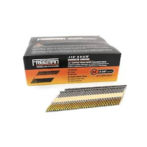 0.113 in. x 2-3/8 in. 30° - 34° Clipped Head Bright Finish Paper Collated Framing Nail