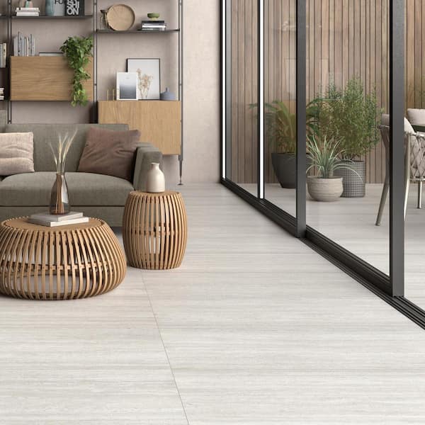 MSI Corvina Lucera 24 in. x 48 in. Matte Porcelain Limestone Look