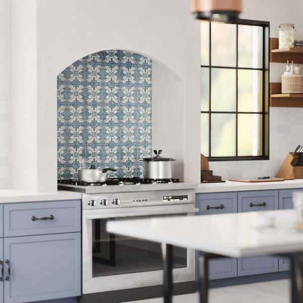 Provincial Deco Monte Real 6 in. x 6 in. Porcelain Wall Tile (0.25 sq. ft. /Each)