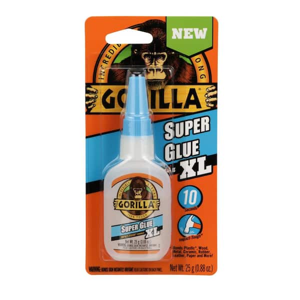 Gorilla Glue 25g Super Glue XL Clear (6-Pack)