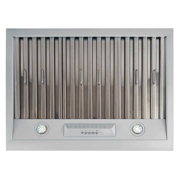 Unique Appliances 36 700 CFM Convertible Under Cabinet Range Hood Finish: Black UGP-36CR RH B