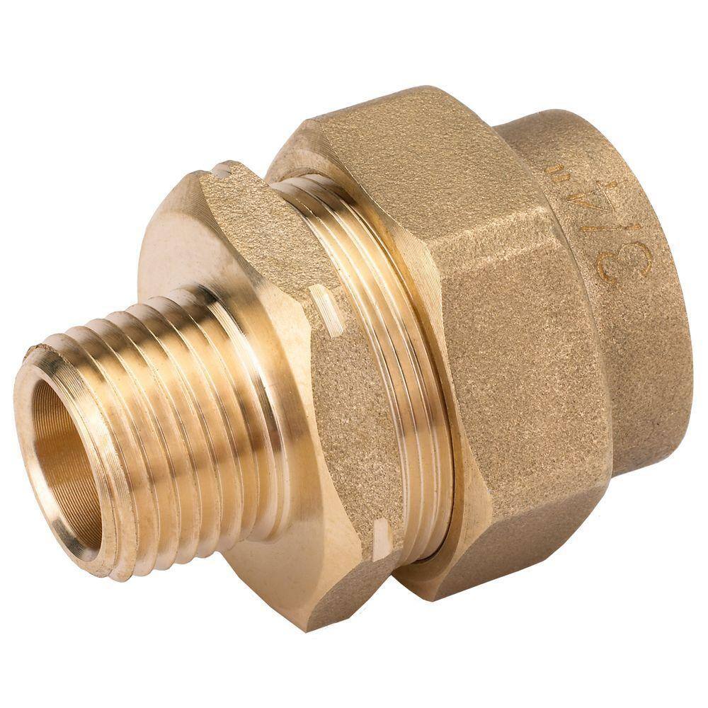 3/4 in. CSST x 1/2 in. NPT Brass Reducing Adapter price history on PriceWatchPro