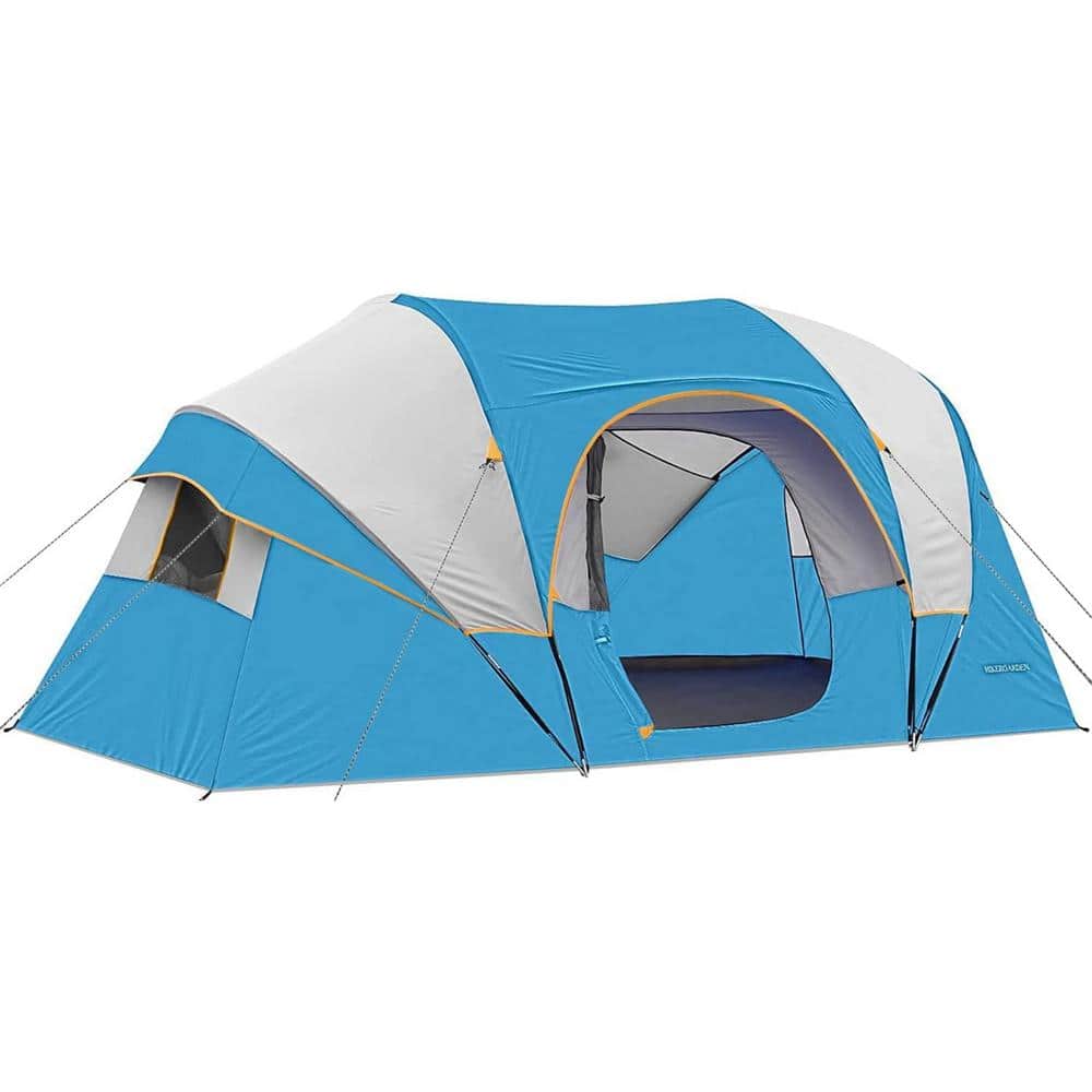 Coleman Olympic Canvas Tent 10×8 No Poles Or Stakes! Body Only- Vtg Coleman Springbar Classic
