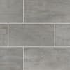 MSI Metallic Steel 24 in. x 48 in. Matte Porcelain Stone Look Floor and  Wall Tile (16 sq. ft./Case) NMETSTE2448 - The Home Depot